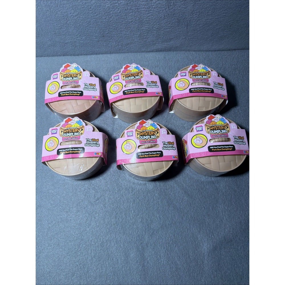 Brand New Crazy Fun Mystery Dumpling Pork Bun Edition 100% RMS